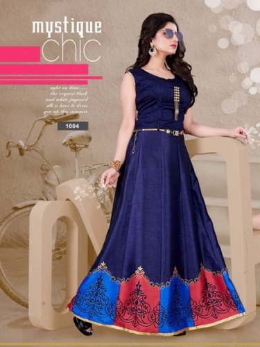 Digital Print Gown