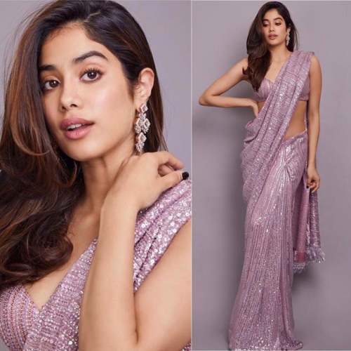 FANCY SAREE WITH SEQUENCE WORK