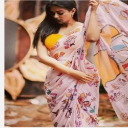 HEAVY JAPAN SATIN SILK SAREE 