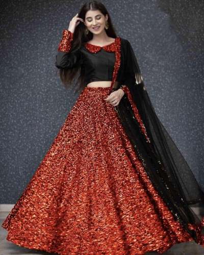 HEAVY SEQUENCE LEHENGA CHOLI