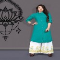 kurti-with-plazoo