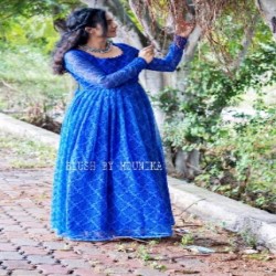 PARTY WEAR GOWN WITH BADHANI PRITN 