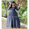 PARTY WEAR GOWN WITH BADHANI PRITN  thumb 1