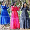 PARTY WEAR GOWN WITH BADHANI PRITN  thumb 3