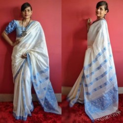 PURE CHANDERI SAREE