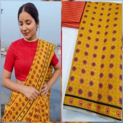 SOFT LINEEN COTTON SAREE 