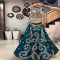 TAFFETA SILK LAHENGA CHOLI *