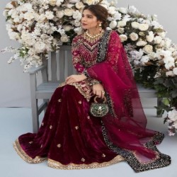 WEDDINGS WEAR KURTI SARARA WITH DUPATTA 