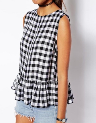 WESTERN TOP IN COTTON 