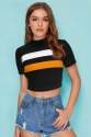 Black Crop Top. Crop In Lowest Rates From Surat