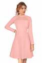 Stitched Straight Full Sleeve Short Dress thumb 5
