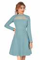 Stitched Straight Full Sleeve Short Dress thumb 6