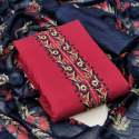 Exclusive Embroidered Neck Dress Material  thumb 5
