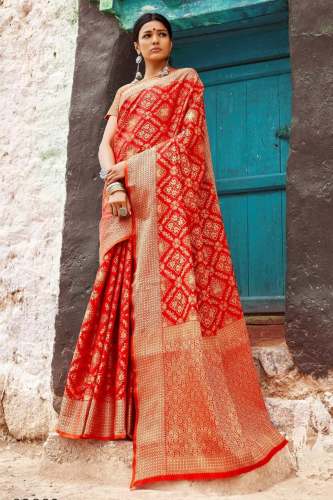 Bold and Beautiful Kanjivaram Silk Saree