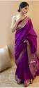 Designer Trendy Soft Lichi Silk Saree thumb 2