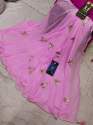 Fancy Jaipuri Plain Saree thumb 7