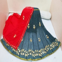 georgette viscos chokda legha 