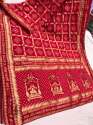 Gharchola red Jaipuri Saree