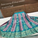 Heavy broket weaving silk lengha thumb 6