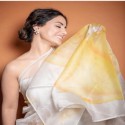 pure ORGANZA SAREE thumb 1