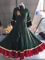 Stylish Anarkali Long Gown Style Kurti thumb 4