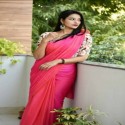 velvet silk saree thumb 3