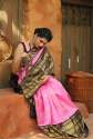  PINK BULBUL SAREE thumb 2