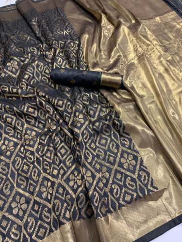 Banarasi Handloom very soft silk Weaving  Saree