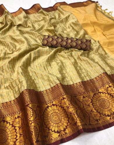 STYLISH KANCHIPURAM SAREE by Jogmaya Creation