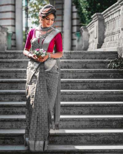 Fancy Kanchipuram Silk saree