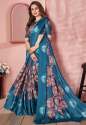 Fancy And Designer Satin Saree thumb 2