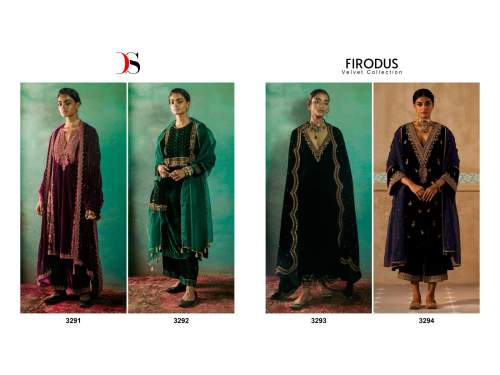 Firodus velvet Suit collection by DEEPSY SUITS by j s textile