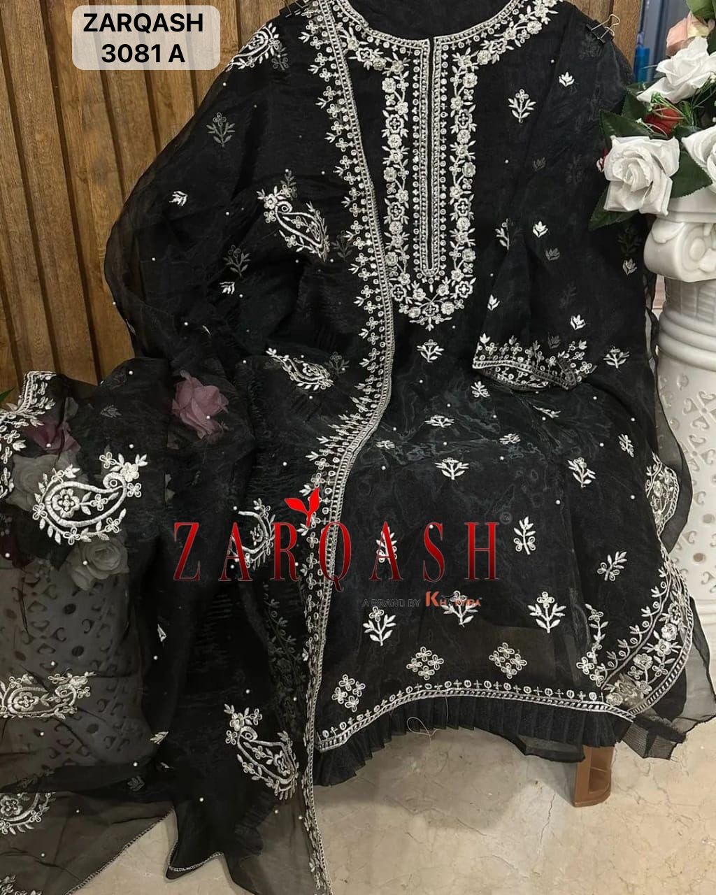 Zarqash PAKISTANI DRESSE by j s textile