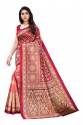 Designer Party Wear Art Silk Saree thumb 2