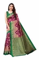 Fancy Art Silk Printed Saree