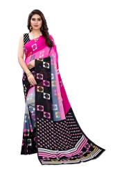 Fancy Georgette Saree With Georgette Blouse