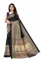 Fancy Zari Work Art Silk Saree For Ladies thumb 3