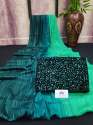 Georgette Designer Saree thumb 5