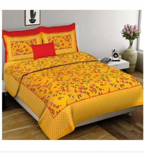 Elegance Cotton Printed Bed Sheet