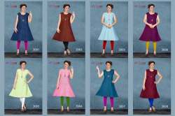 Anmazing Factory Anarkali Style Cotton Kurti