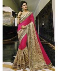 Designer Embroidered Party wear Saree 