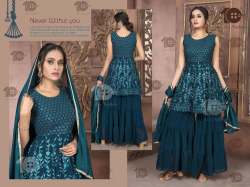 Heavy Embroidery Sharara 
