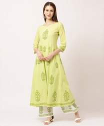 Sassy Chiraiya Cotton Kurti With Palazzo