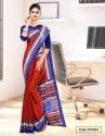 Daily wear Silk Uniform Saree thumb 1