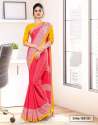 Daily wear Silk Uniform Saree thumb 2