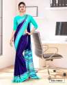 Daily wear Silk Uniform Saree thumb 3