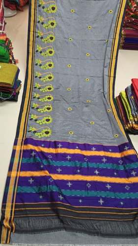 Embroidered Party wear Khan Saree