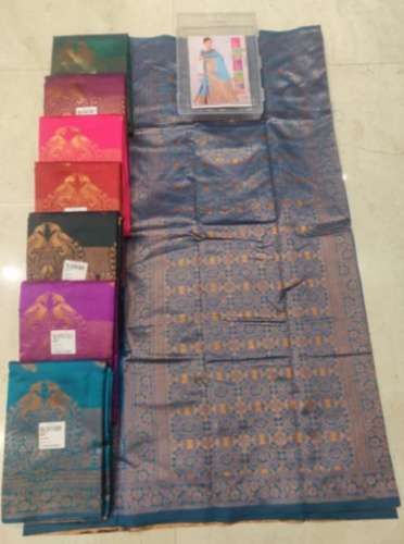 Festive Wear Devsena Soft Silk Sarees by Agarwal Creation Fashions Private Limited