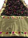 Trendy Pure Banarasi Silk Handloom Saree thumb 3