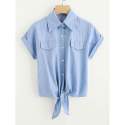 Ladies Denim Shirt